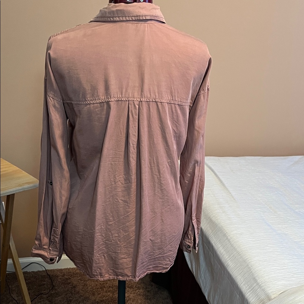 Pink Button-Up Shirt - Picture 4 of 9